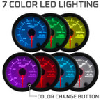 White 7 Color LED Lighting