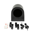 2-1/16" Universal Black Single Dashboard Gauge Pod Unboxed