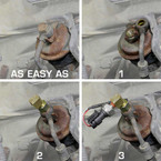 Installation as easy as 1-2-3