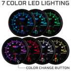 Black 7 Color Series LED Lighting
