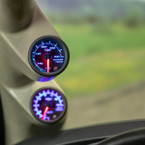 Tinted 7 Color Water Temperature Gauge