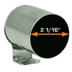 Universal Single Gauge Chrome Dashboard Pod Dimensions