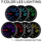 Black 7 Color Series LED Lighting
