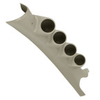 2003-2009 Dodge Ram Cummins Taupe Quad Pillar Pod