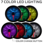 White 7 Color LED Lighting