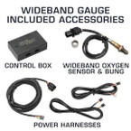 Included Accessories with Wideband Air/Fuel Ratio Gauges