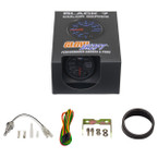 GlowShift Black 7 Color Transmission Temperature Gauge Unboxed