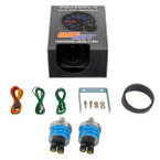 GlowShift Tinted 7 Color Dual Needle Air Suspension Gauge Unboxed
