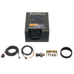 GlowShift Black 7 Color Oil Pressure Gauge Unboxed