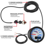 MaxTow Pressure Gauge Wiring Schematic