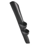 Black Full Size Dual Pillar Gauge Pod for 1998-2002 Dodge Ram Cummins