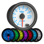White 7 Color 2" Tachometer Gauge