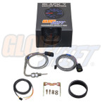 GlowShift Black 7 Color 1500° F Pyrometer EGT Gauge Unboxed