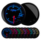 Elite 10 Color 30 PSI Fuel Pressure Gauge