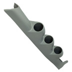 2003-2005 Mitsubishi Lancer Evolution VIII Gray Triple Pillar Pod