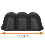 Universal Triple Gauge Console Dashboard Pod Dimensions