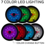 White 7 Color LED Lighting