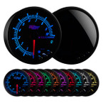 Elite 10 Color 3 3/4" In Dash Tachometer w/ Shift Light