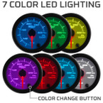 White 7 Color LED Lighting