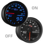 Black & Blue LED MaxTow 2200° F Exhaust Gas Temperature Gauge On/Off 