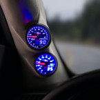 Black & Blue MaxTow 2200° F Exhaust Gas Temperature Gauge Installed