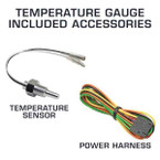 Included Accessories with Temperature Gauges