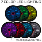 White 7 Color LED Lighting