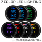 Black 7 Color Series LED Lighting