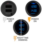 Black 7 Color Series On, Off & Dimming