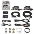 White 7 Series Dual Digital Wideband Air/Fuel Ratio Gauge Unboxed