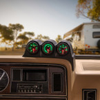 1986-1993 Dodge Ram Cummins Triple Dashboard Pod Installed