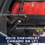 -6 AN Adapter Installed to 2016 Chevrolet Camaro SS LT1
