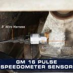 GM 16 Pulse Speedometer Sensor Adapter Installed to Monte Carlo SS