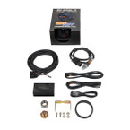 Black 7 Color Analog Wideband Air/Fuel Ratio Gauge Unboxed