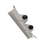 2010-2015 Chevrolet Camaro Gray Full Size Dual Pillar Pod