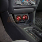 Universal Dual Gauge Under Dashboard Mounting Bracket Pod Installed