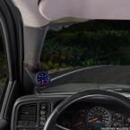 Single Pillar Gauge Pod Installed to 2000-2006 Chevy Silverado