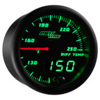 Black & Green MaxTow Differential Temperature Gauge