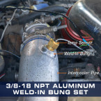 3/8-18 NPT Aluminum Weld-In Bung Set Install Gallery