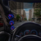 7 Color Series Gauges Installed