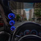 Elite 10 Color Series Triple Gauge Package for 1997-2004 Chevrolet Corvette