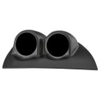 Black Dual Gauge Dashboard Pod for 2004-2006 Pontiac GTO Straight View