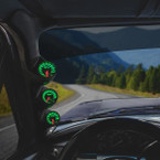 Elite 10 Color Series Triple Gauge Package for 1987-1991 Ford F-Series Installed