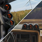 10 Color Digital Series Gauges Installed
