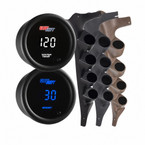 10 Color Digital Series Quad Gauge Package for 1992-1997 Ford F-Series