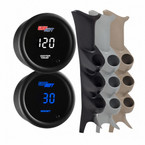 10 Color Digital Series Triple Gauge Package for 1999-2007 Ford Super Duty Power Stroke