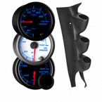 7 Color Series Triple Gauge Package for 2015-2023 Ford Mustang