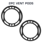 2pc Air Vent Gauge Pods Included