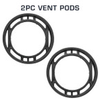 2pc Air Vent Gauge Pods Included