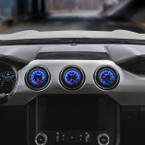 Elite 10 Color Series Triple Air Vent Gauge Package for 2015-2023 Ford Mustang Installed